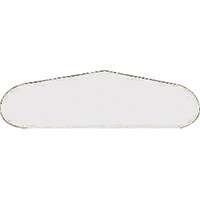 NORTON 87937 Pocket Knife Sharpener, 3 in L, 7/8 in W, 3/8 in Thick, 220 um Grit, Extra Fine/Medium