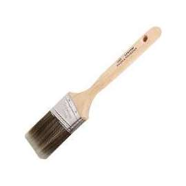 Linzer 2853-2.5 Paint Brush, 2-1/2 in W, 3 in L Bristle, Nylon/Polyester Bristle, Sash Handle