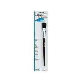 Linzer C9304#5 Artist Paint Brush, #5 Brush, 1/2 in L Trim, Wood Handle
