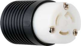 15A BLK Lock Connector