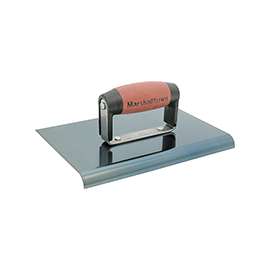 Marshalltown DuraSoft Series 163BD Hand Edger, 6 in L Blade, 6 in W Blade, HCS Blade, 1/2 in Lip, 1/2 in Lip Radius