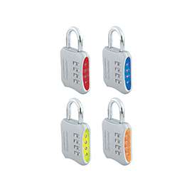 Master Lock 653D Padlock, 1/4 in Dia Shackle, 15/16 in H Shackle, Steel Shackle, Steel Body, 2 in W Body