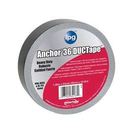 IPG 4137 Duct Tape, 60 yd L, 1.88 in W, Cloth Backing, Silver
