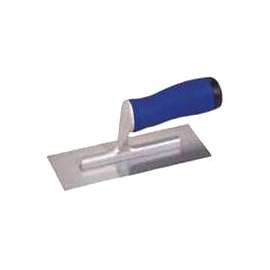 Vulcan 36105 Cement Trowel, 7.5 in L Blade, 3 in W Blade, Right Angle End, Ergonomic Handle, Plastic Handle