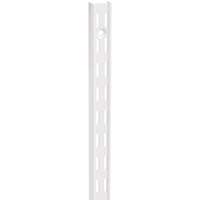 Knape & Vogt 82 WH 63 Shelf Standard, 450 lb, 14 ga Thick Material, 1-1/16 in W, 63 in H, Steel