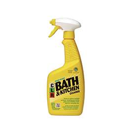 CLR BK-2000 Cleaner, 26 oz Spray Bottle, Liquid, Clean Floral, Clear