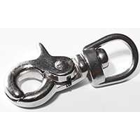 BARON 5013-3/8 Trigger Snap, 40 lb Working Load, Zinc, Nickel