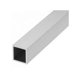 Stanley Hardware 4207BC Series N247-619 Metal Tube, Square, 48 in L, 1 in W, 1/16 in Wall, Aluminum, Mill