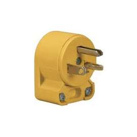 Eaton Wiring Devices 4509AN-BOX Electrical Plug, 2 -Pole, 20 A, 250 V, NEMA: NEMA 6-20, Yellow