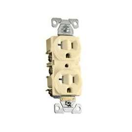 RECPT DUPLEX COMM 3WIRE 20A IV