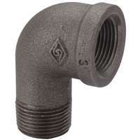 Prosource 6-2B Street Pipe Elbow, 2 in, FIP x MIP, 90 deg Angle, Malleable Iron, SCH 40 Schedule, 300 psi Pressure