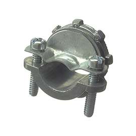 Halex 05112B Clamp Connector, Zinc