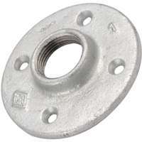ProSource 27-11/2G Floor Flange, 1-1/2 in, 4.6 in Dia Flange, FIP, 4-Bolt Hole, 0.89 in L Through Bore