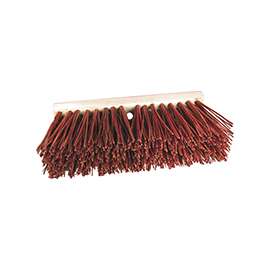 BIRDWELL 3016-6 Street Broom Head, 6-1/4 in L Trim, Palmyra Stalk Fiber Bristle