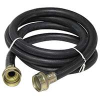 Plumb Pak PP850-2 Washing Machine Discharge Hose, 3/4 in ID, 6 ft L, Female, Rubber
