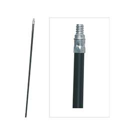 BIRDWELL 310-12 Broom Handle, 15/16 in Dia, 60 in L, Metal