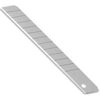 OLFA 5010 Knife Blade, 9 mm, Carbon Steel, 13-Point