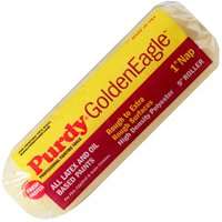 Purdy Golden Eagle 144608093 Paint Roller Cover, 1/2 in Thick Nap, 9 in L, Polyester Cover