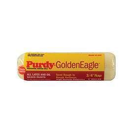 Purdy Golden Eagle 144608094 Paint Roller Cover, 3/4 in Thick Nap, 9 in L, Polyester Cover