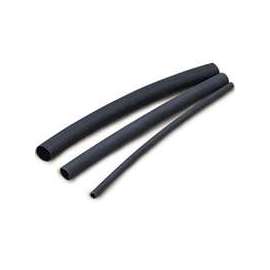 GB HST-AST Heat Shrink Tubing Assortment, 4 in L, Polyolefin, Black