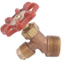 Anderson Metals 59540-0612 Oil Drum and Tank Valve, 3/4 x 3/8 in Connection, MIP x Flare, Brass Body