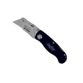Sheffield 12613 Utility Knife, 2-1/2 in L Blade, Stainless Steel Blade, Curved Handle, Black Handle