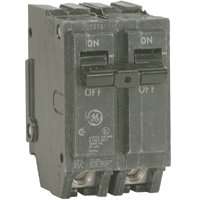 GE Industrial Solutions THQL2120 Feeder Circuit Breaker, Type THQL, 20 A, 2 -Pole, 120/240 V, Plug Mounting