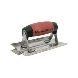 Marshalltown 180D Hand Groover, 6 in L Blade, 3 in W Blade, 1/4 in Radius, Stainless Steel Blade