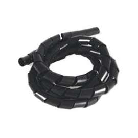 GB 73421 Spiral Wrap, 3/8 in Dia, 3-1/2 ft L, Black