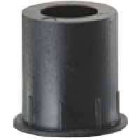 Maine Ornamental 74815 Baluster Connector, .72 Dia, .74 L, Round, Plastic, Black