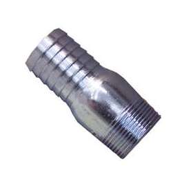 GENOVA 370414 Insert Adapter, 1-1/4 in Insert x MIP, 200 psi, Galvanized Steel