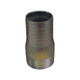 GENOVA 370420 Insert Adapter, 2 in Insert x MIP, 200 psi, Galvanized Steel