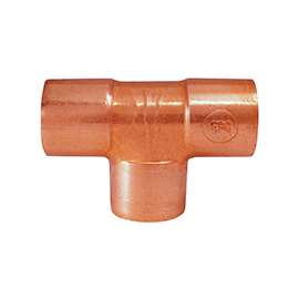 EPC 111 Series 32768 Pipe Tee, 3/4 in Run, Sweat x Sweat Run Connection, Sweat Branch Connection