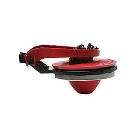 Fluidmaster 555CRP8 Universal Flush Valve Repair Kit, Rubber, Red