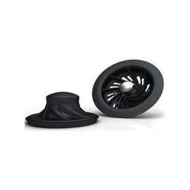 Danco 10009 Sink Strainer and Stopper, 4 in Dia, Rubber