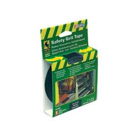 INCOM Gator Grip RE3950 Anti-Slip Safety Grit Tape, 15 ft L, 1 in W, Black