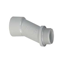 Carlon E995GR Meter Offset, Socket x Thread, Black