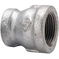 Worldwide Sourcing Pipe Reducing Coupling, 1-1/4 X 1/2 In, Threaded, Galvanized