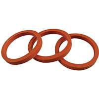 Danco 36649B Durable Slip Joint Washer, Rubber, Orange