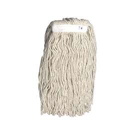 BIRDWELL 9051-12 Saddle Mop Head, 1-1/4 in Headband, Cotton