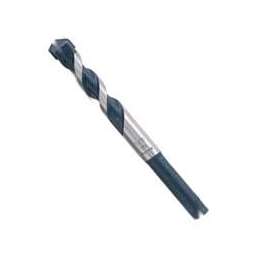 Bosch BlueGranite Turbo HCBG01T Hammer Bit Drill Bit, Milled Flute, 2 in L Flute, Hex Shank, 1/8 in Dia Shank