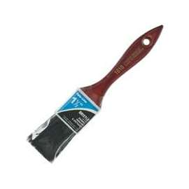 Linzer 1610-1.5 Varnish/Wall Brush, 2 in L Bristle, Varnish Handle, Stainless Steel Ferrule