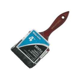 Linzer 1610-4 Varnish/Wall Brush, 2-1/2 in L Bristle, Varnish Handle, Stainless Steel Ferrule