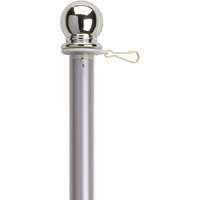 Valley Forge 60731 Flag Pole, 1 in Dia, Aluminum