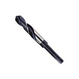 IRWIN 91164 Reduced Shank Bit Silver and Deming Drill Bit, Spiral Flute, 3 in L Flute, Flat Shank, 1/2 in Dia Shank