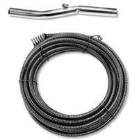 COBRA TOOLS 20000 Series 20500 Drain Pipe Auger, 3/8 in Dia Cable, Speed-Grip Handle, Steel