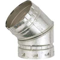 AmeriVent 3E45 Elbow, 3 in, Aluminum Alloy/Steel