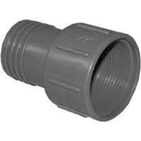 GENOVA 350315 Insert Adapter, 1-1/2 in Insert x FIP, 200 psi, Polypropylene/PVC