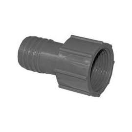GENOVA 350310 Insert Adapter, 1 in Insert x FIP, 200 psi, Polypropylene/PVC