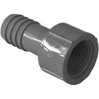 GENOVA 350307 Insert Adapter, 3/4 in Insert x FIP, 200 psi, Polypropylene/PVC